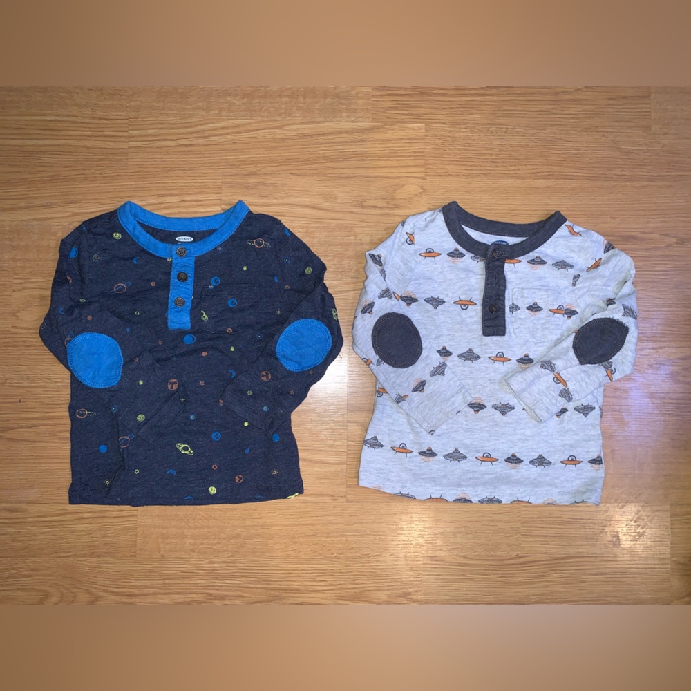 Old Navy 2T Solar System Long Sleeve 2T Bundle